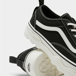 Vans Black and White Sneakers